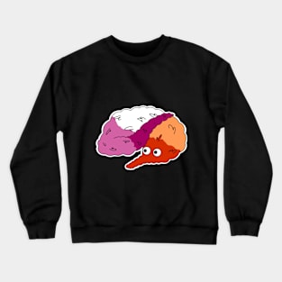 Lesbian Worm Crewneck Sweatshirt